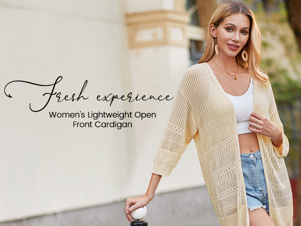 lightweight cardigan