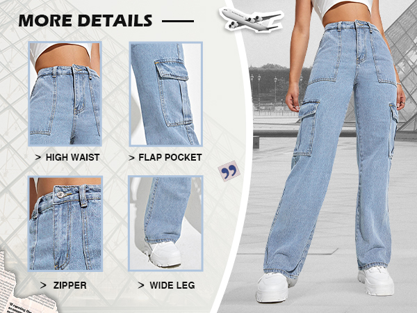 Flap Pocket Jeans