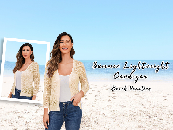 Summer Knit Crochet Cardigans