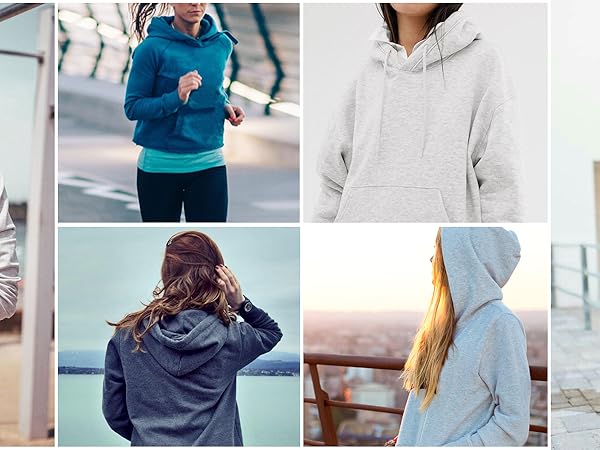 women fleece lined hoodie