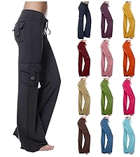 Wide Leg Yoga Pants for Women