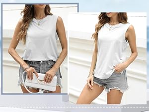 tank tops for women 2024 summer