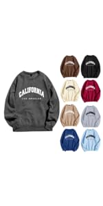 crewneck sweatshirts women