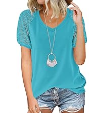 Casual V Neck Tops