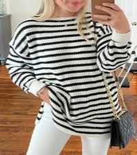 Striped Pullover Sweater