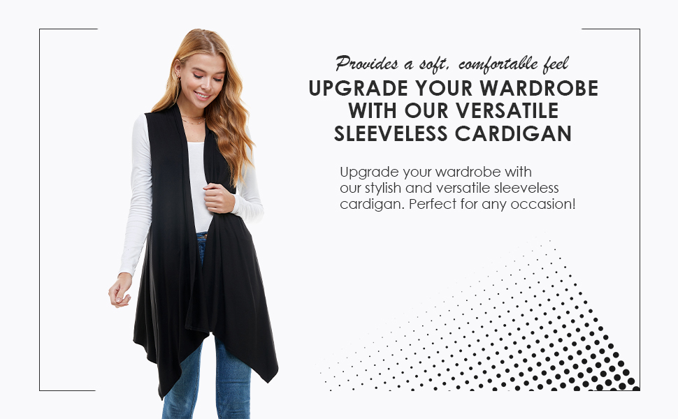 Sleeveless Cardigan