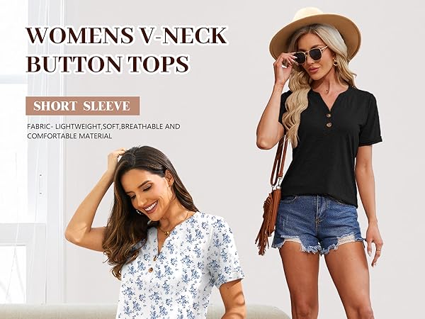 summer tops for women 2024