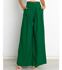 high waist wide leg pants for women