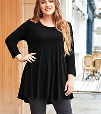 Plus Size Tunic Tops