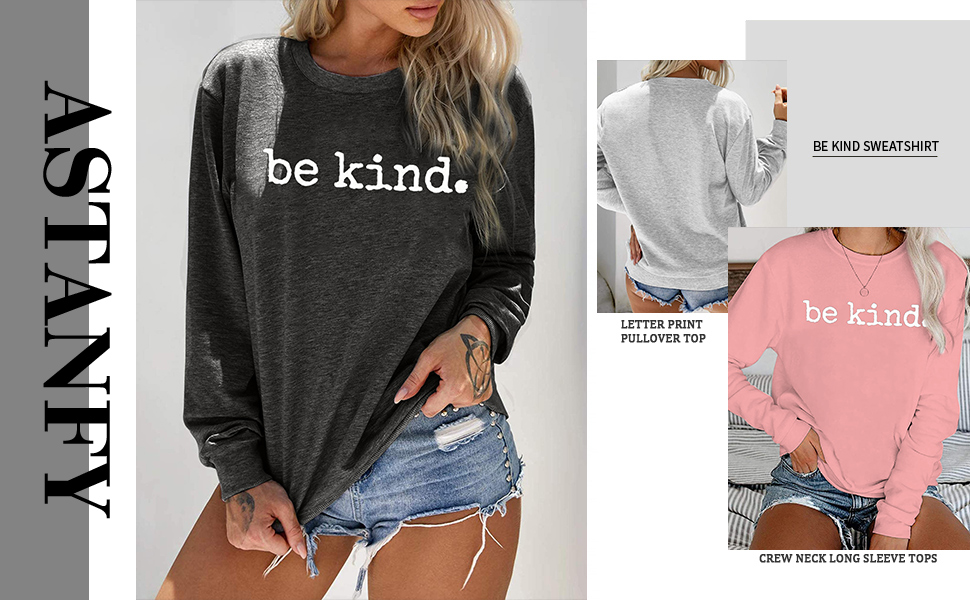 Women Be Kind Sweatshirt