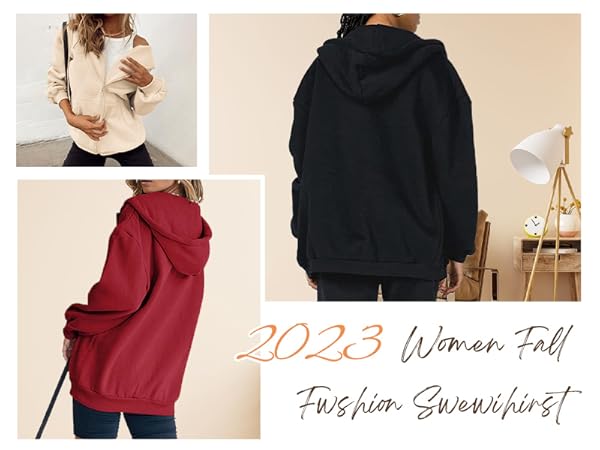 zip up hoodies for women