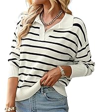 Striped Loose Sweater