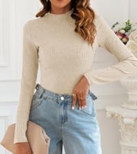 tight long sleeve tops