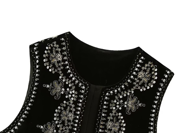 embroidered vest for women2