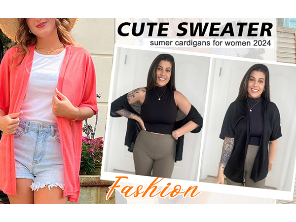 summer cardigans for women 2024