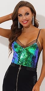 sequin cami