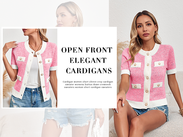 Open Font Summer Cardigans