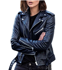 Women&#39;s Fashion Faux Leather Jackets