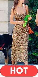 floral midi dress