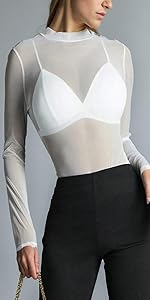 mesh top women