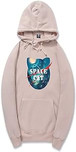 space cat hoodie