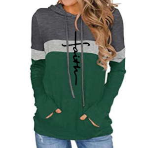 GREEN HOODIE FOR WOMEN