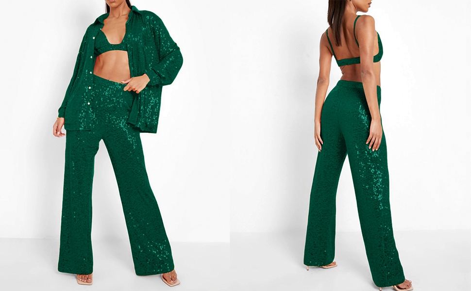 sequin club pants