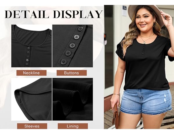 plus size summer tops for women