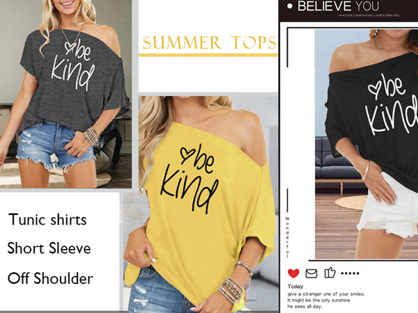 off the shoulder tops for women