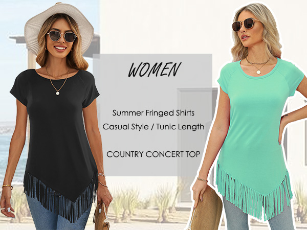 tunic tops for women summer