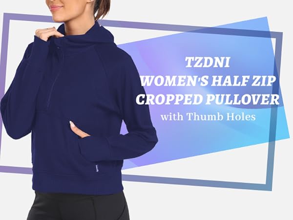 cropped hoodie