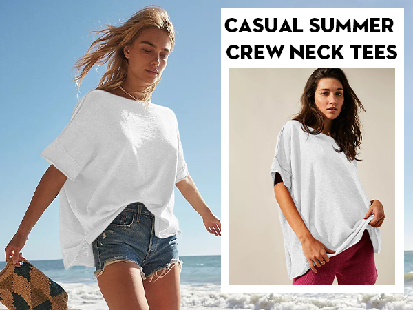 summer casual tee shirts