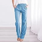 women linen pants