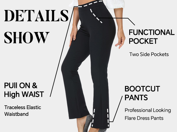 Agenlulu YOGA DRESS PANTS FOR WOMEN