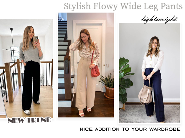 womens wide leg pants