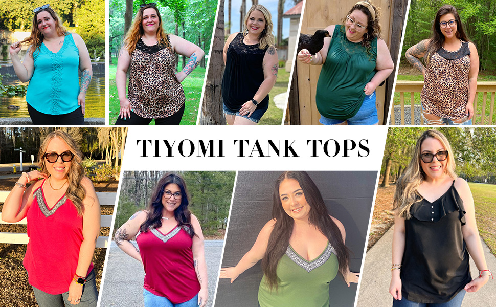 plus size tank tops