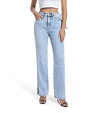 split hem jeans