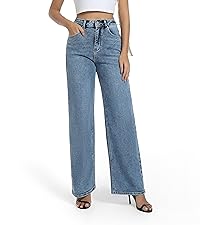 straight leg jeans