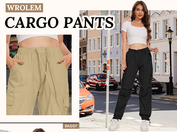 WOMEN CARGO PANTS