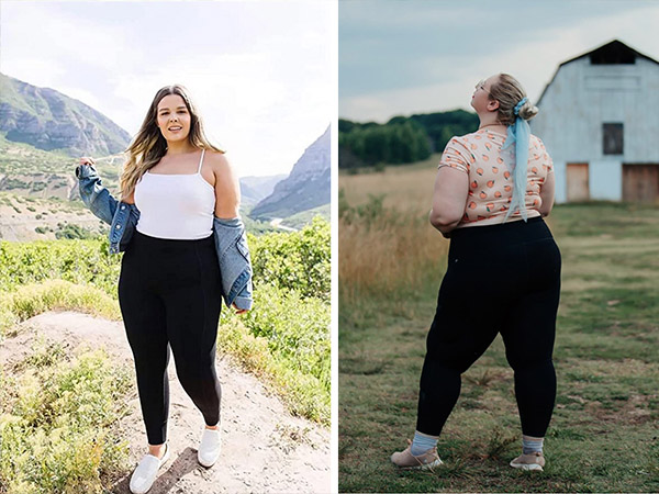 plus size leggings