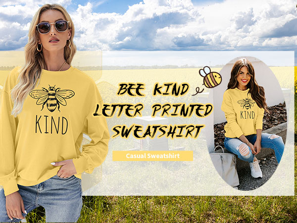 be kind sweatshirt