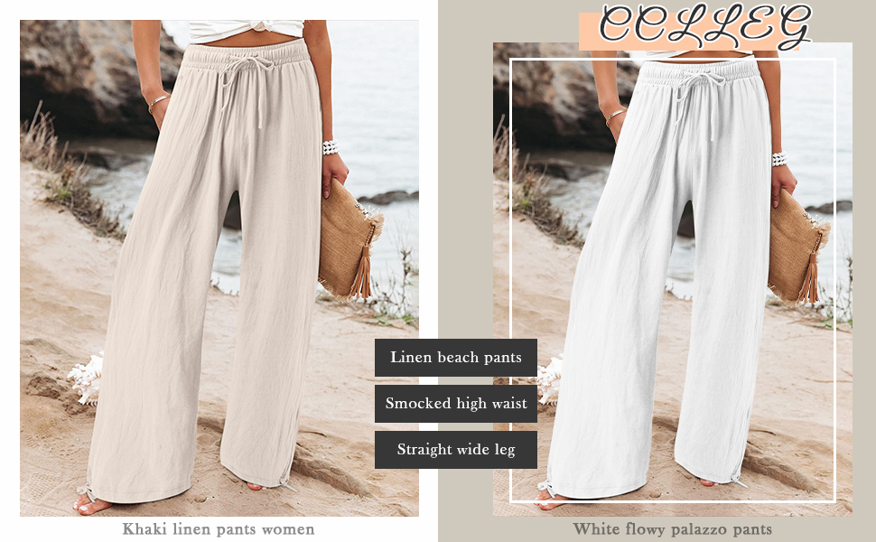 linen pants women