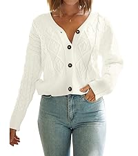 fall cropped cardigan sweaters for women 2023