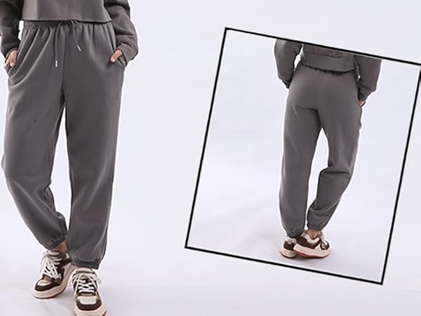 fleece joggers