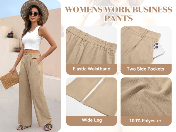 women wide leg pants