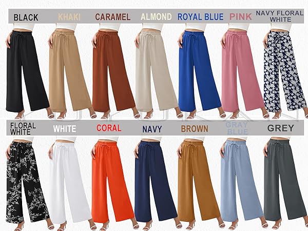 wide leg pants for women 