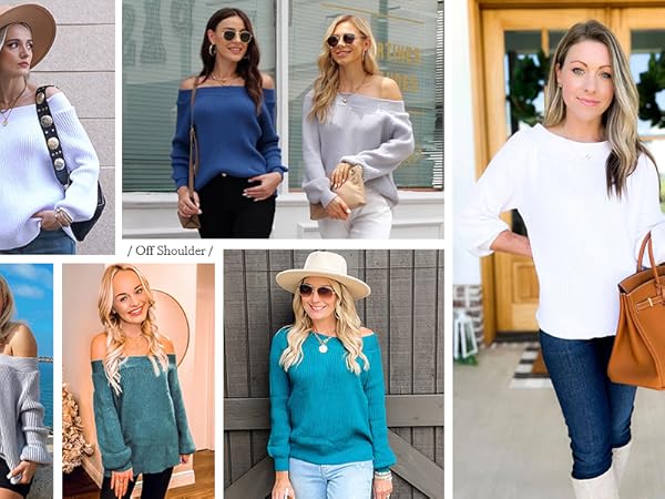 fall sweaters off the shoulder sweater cold shoulder sweater trendy sweaters for women cozy sweater