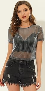  See Through Shirts B0B4FM159L