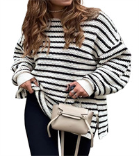 Striped Pullover Sweaters