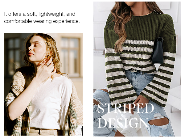 striped sweaters